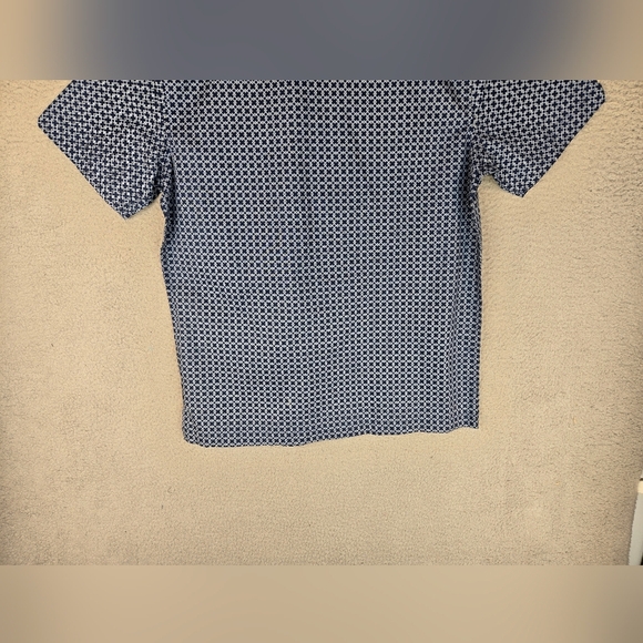 Ben Sherman Mens Wellsburg Shirt Sz S Diamond Print Short Sleeve Summer Days - Picture 12 of 12
